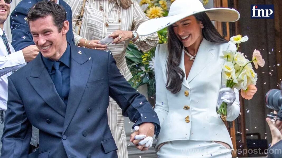 Dua Lipa’s London wedding look proves tailored bridal fashion is here to stay